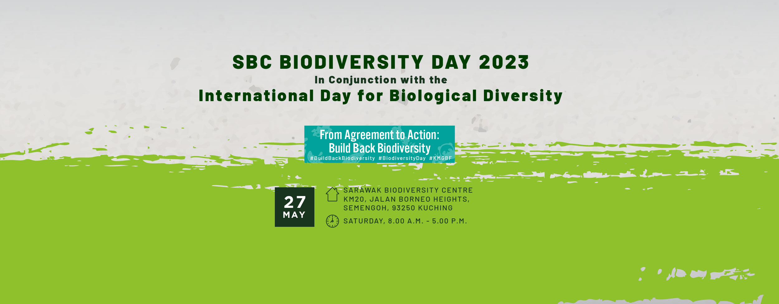 banner for the SBC day on 27 May 2023