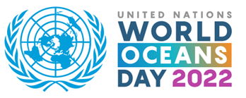 Logo of the World Oceans Day 2022