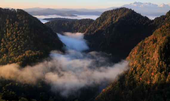 Pieniny National Park Poland